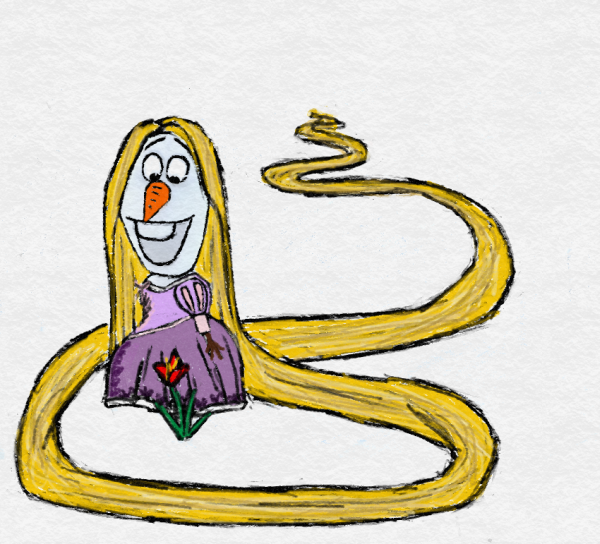 olaf rapunzel